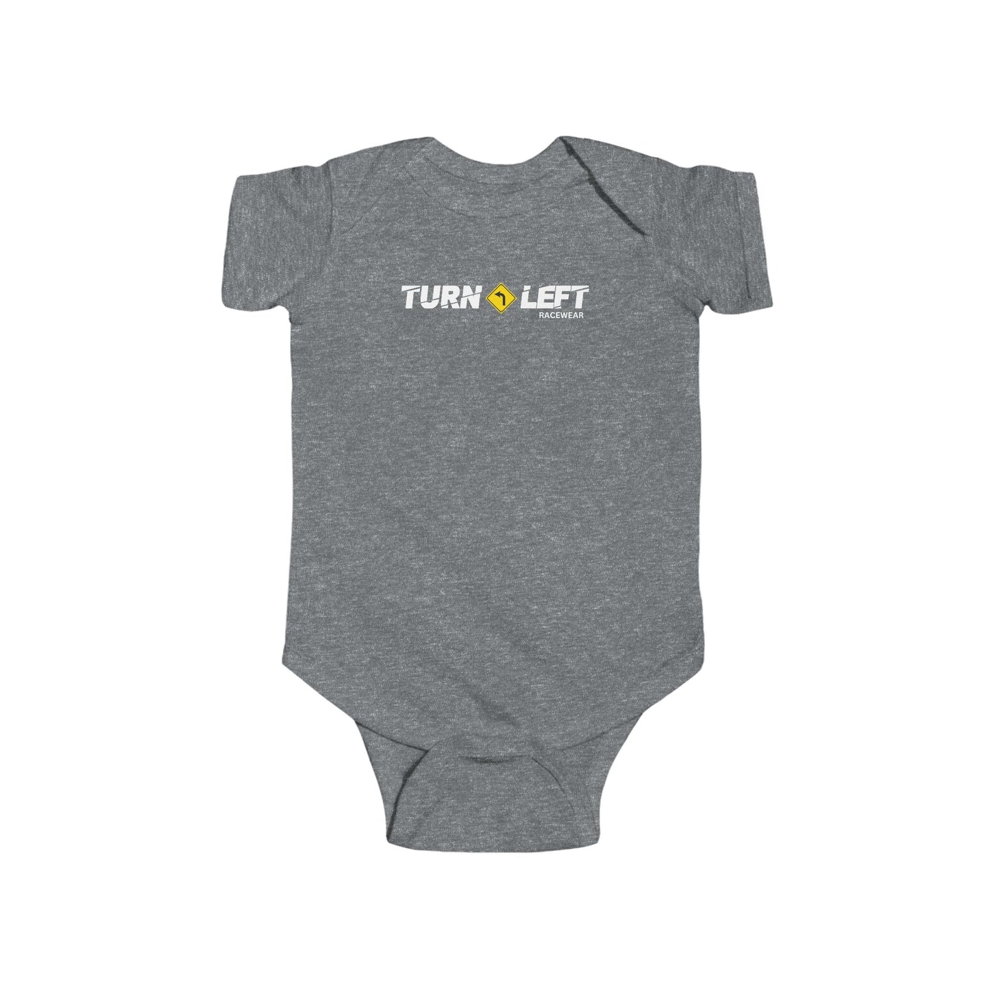 Turn Left Racewear LOGO Infant Fine Jersey Bodysuit