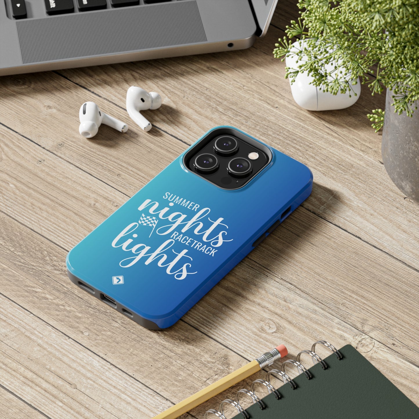 Summer Nights Racetrack Lights Tough Phone Cases