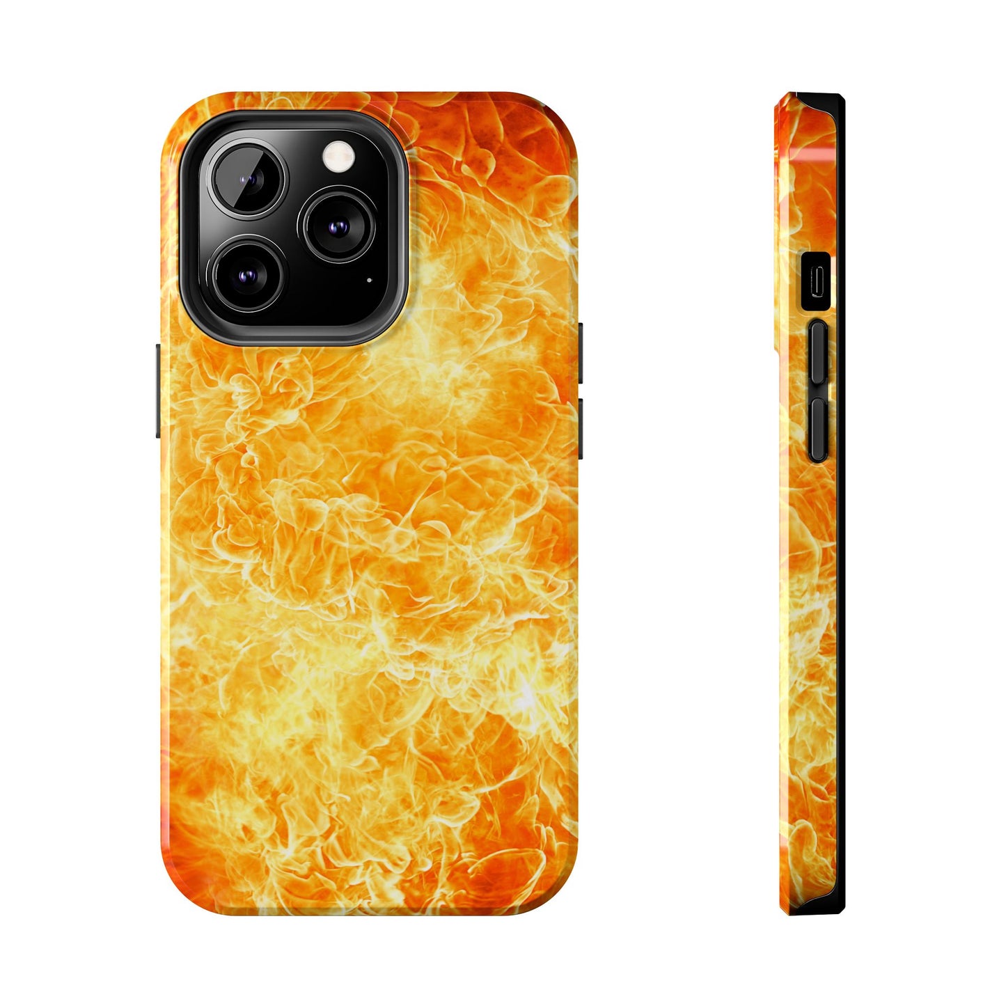 Extreme Racing Fire Graphic Tough Phone Cases