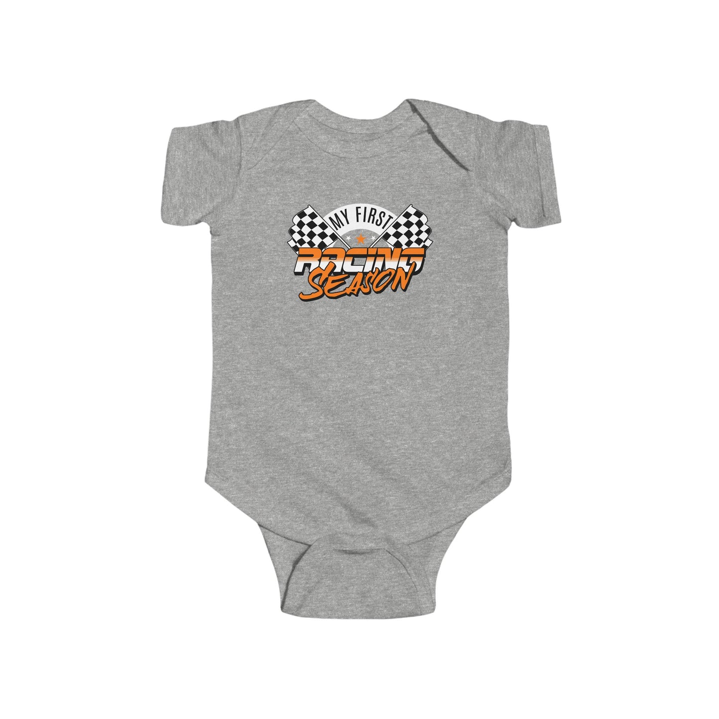 My First Racing Season Infant Jersey Bodysuit