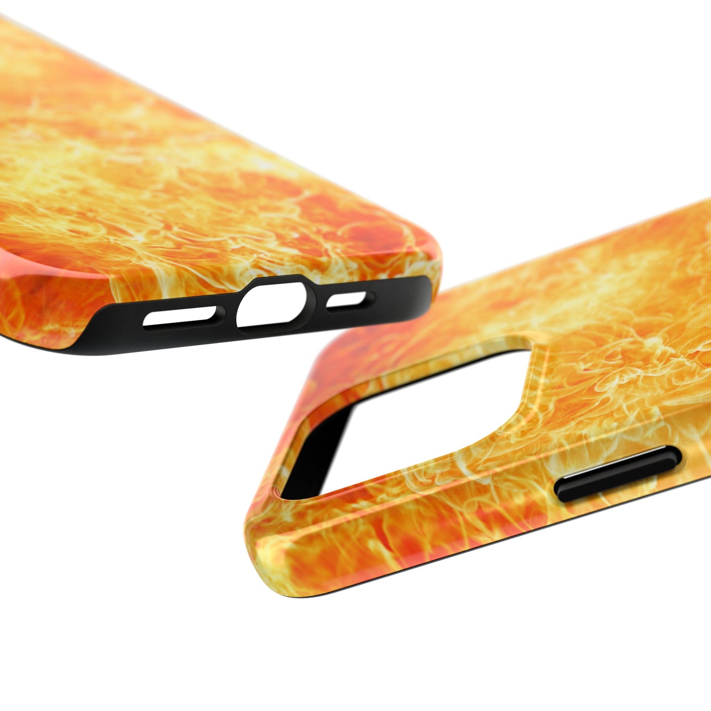 Extreme Racing Fire Graphic Tough Phone Cases