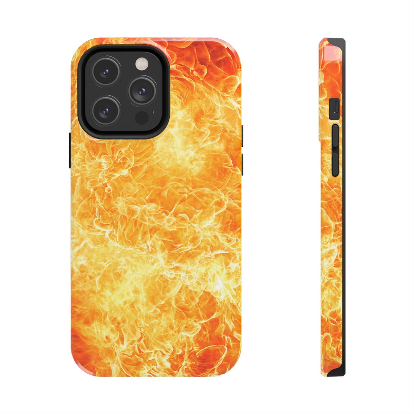 Extreme Racing Fire Graphic Tough Phone Cases