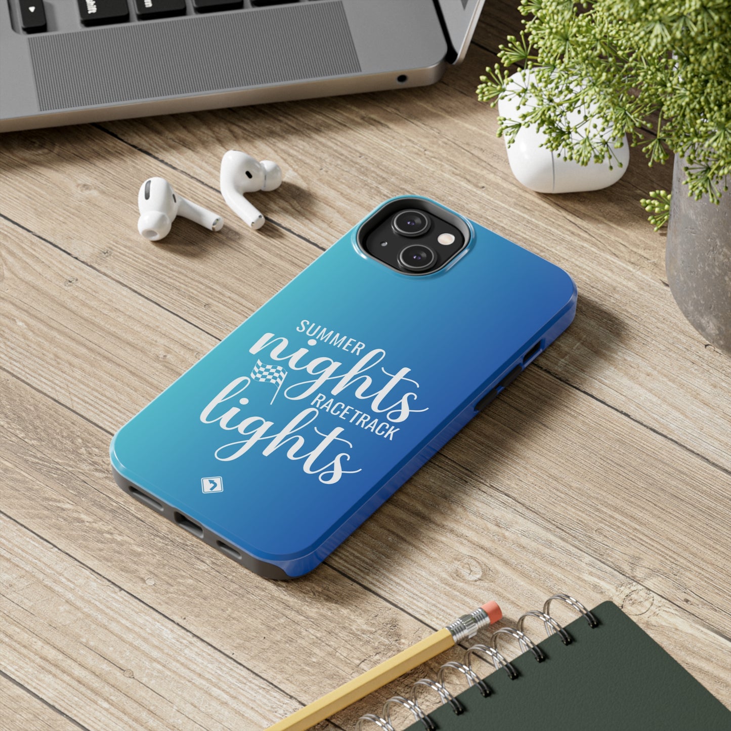 Summer Nights Racetrack Lights Tough Phone Cases