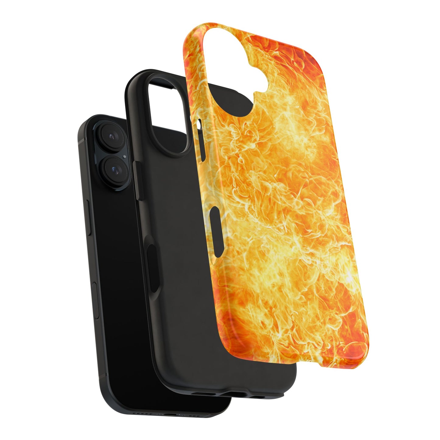 Extreme Racing Fire Graphic Tough Phone Cases