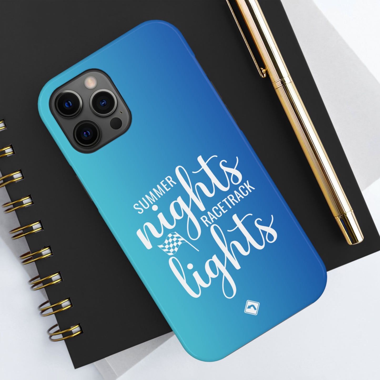 Summer Nights Racetrack Lights Tough Phone Cases