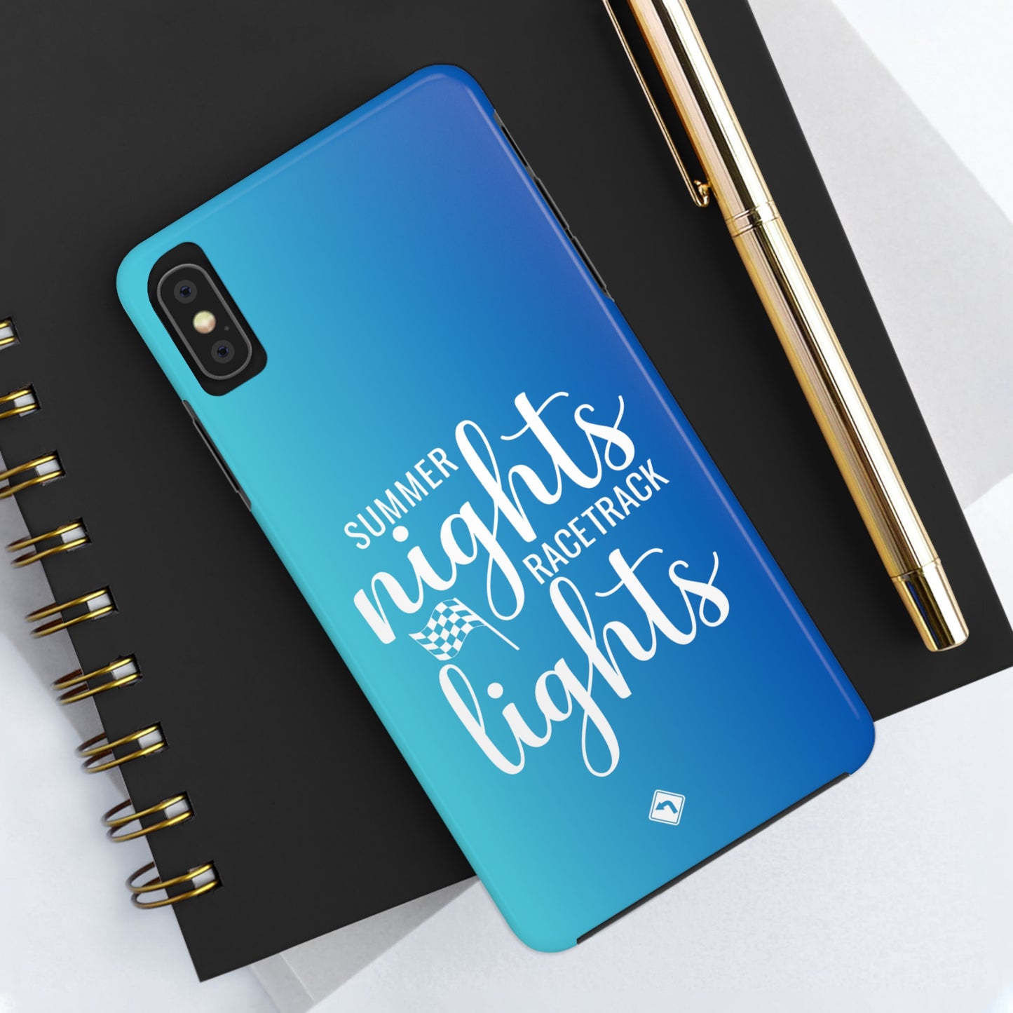 Summer Nights Racetrack Lights Tough Phone Cases