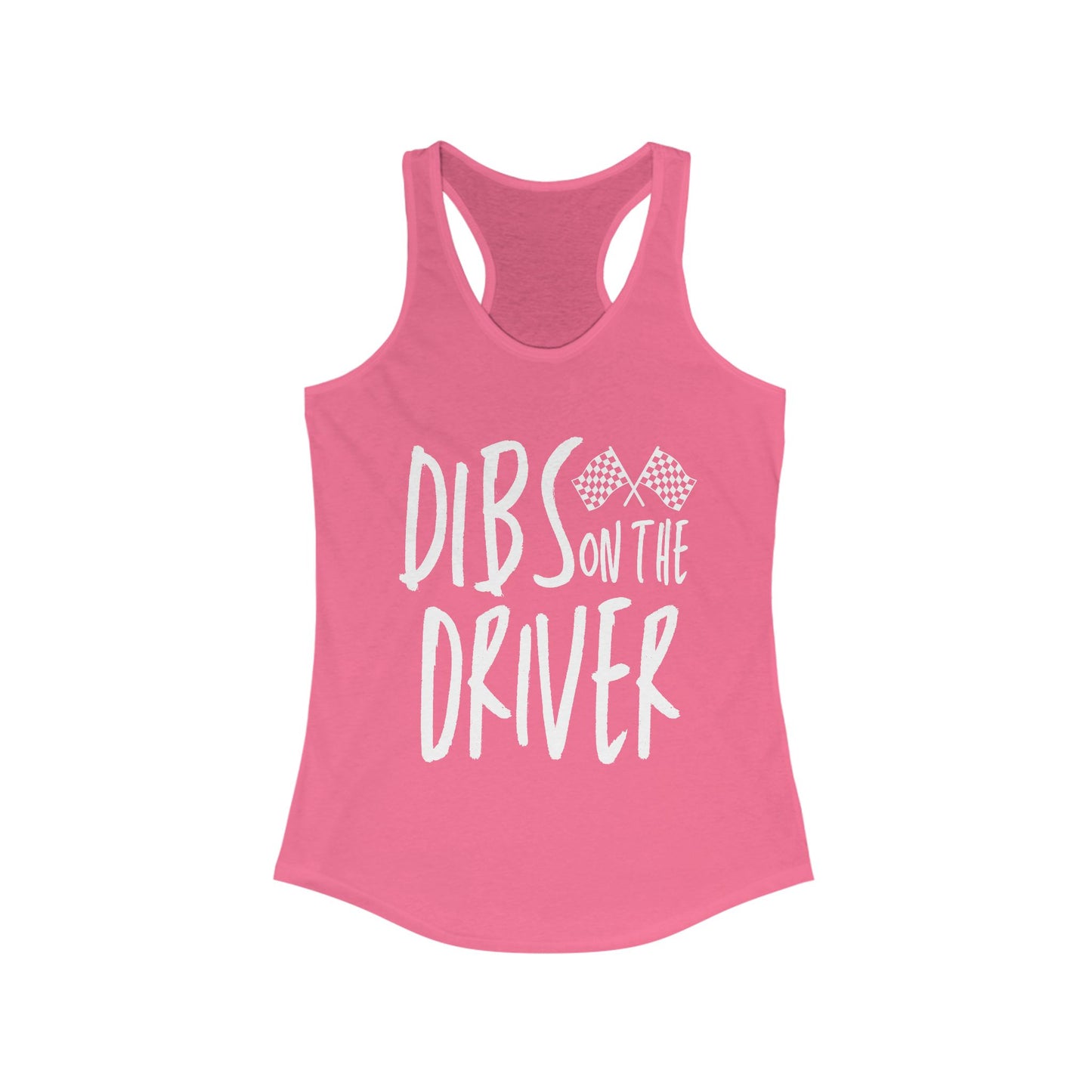 Dib's On The Driver Racerback Tank Top