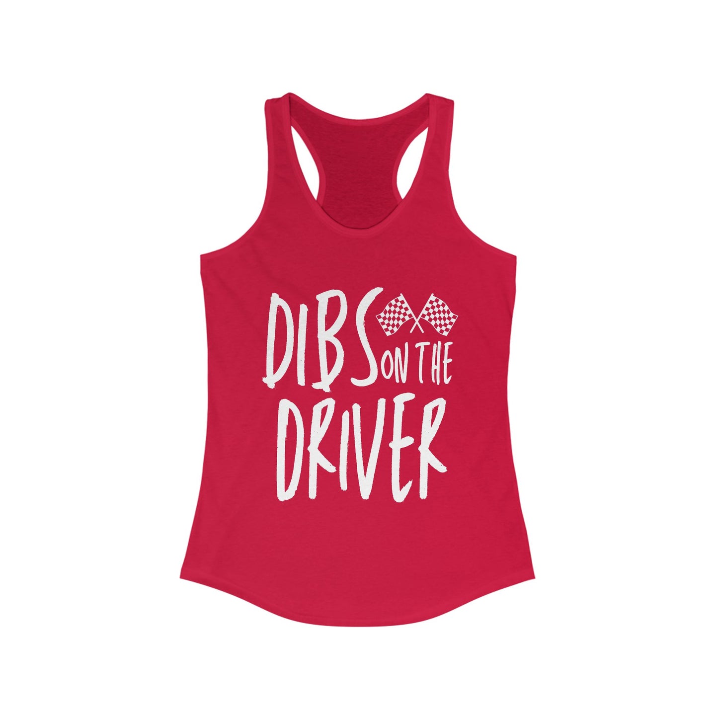 Dib's On The Driver Racerback Tank Top