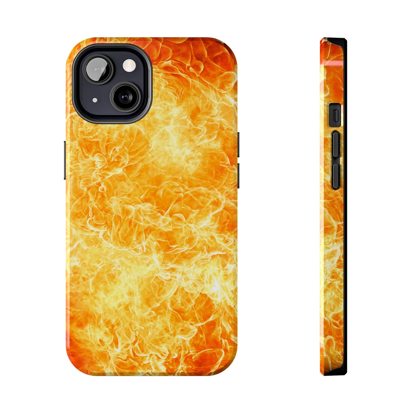 Extreme Racing Fire Graphic Tough Phone Cases