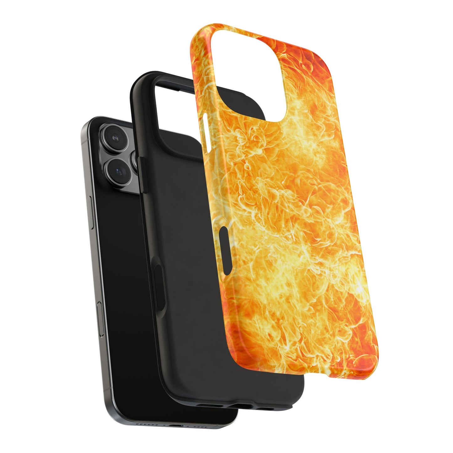 Extreme Racing Fire Graphic Tough Phone Cases