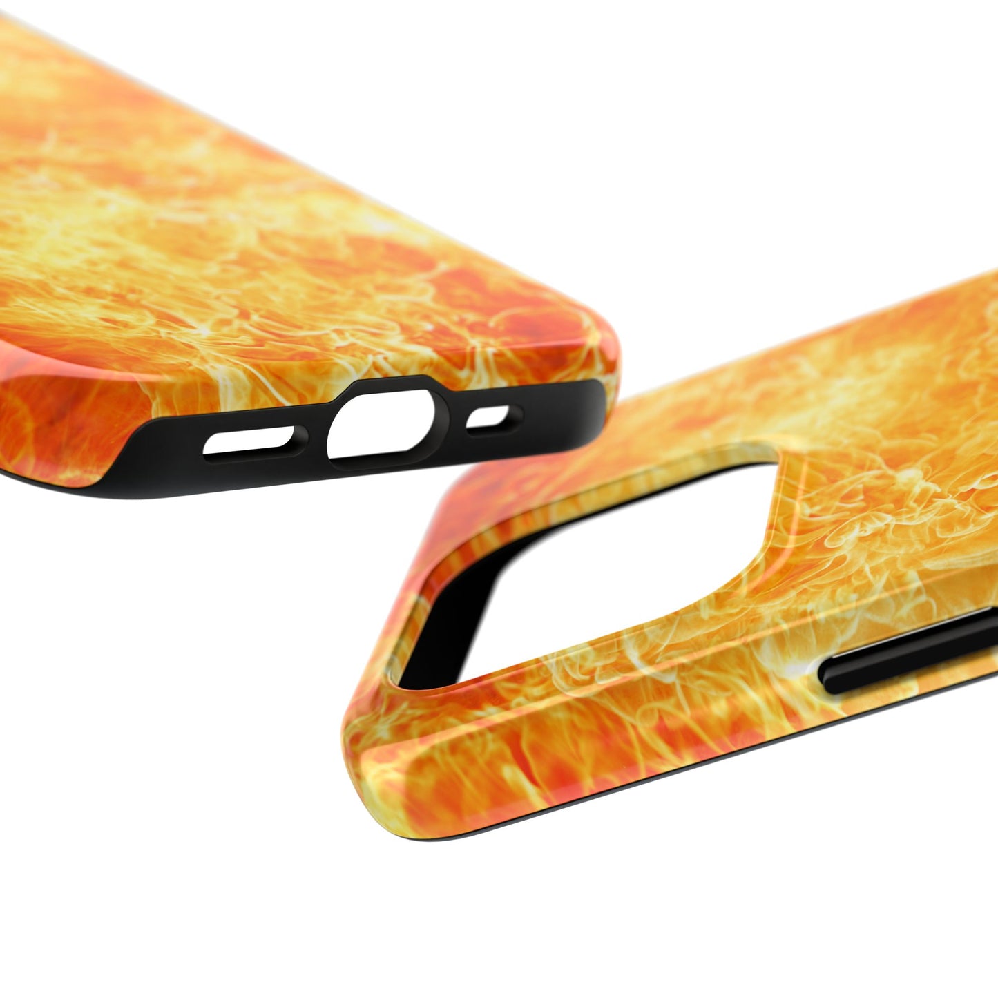 Extreme Racing Fire Graphic Tough Phone Cases