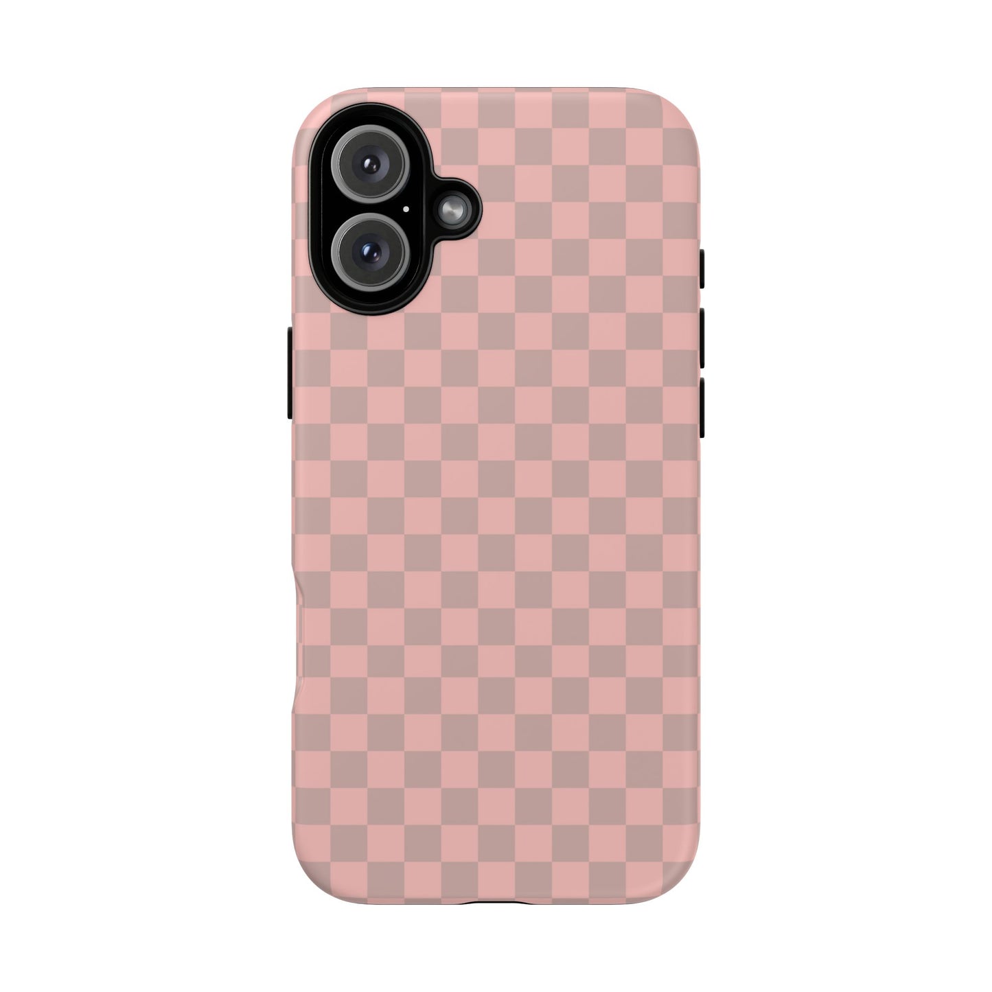 Pink Tan Checkerboard Checkered IPhone Tough Case