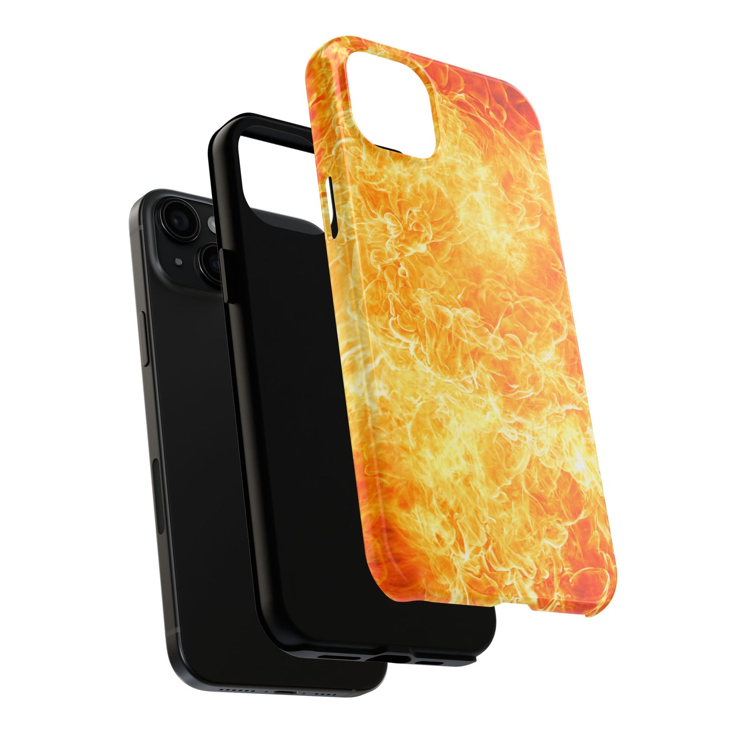 Extreme Racing Fire Graphic Tough Phone Cases
