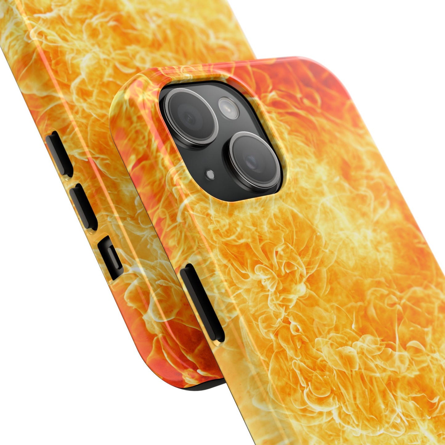 Extreme Racing Fire Graphic Tough Phone Cases