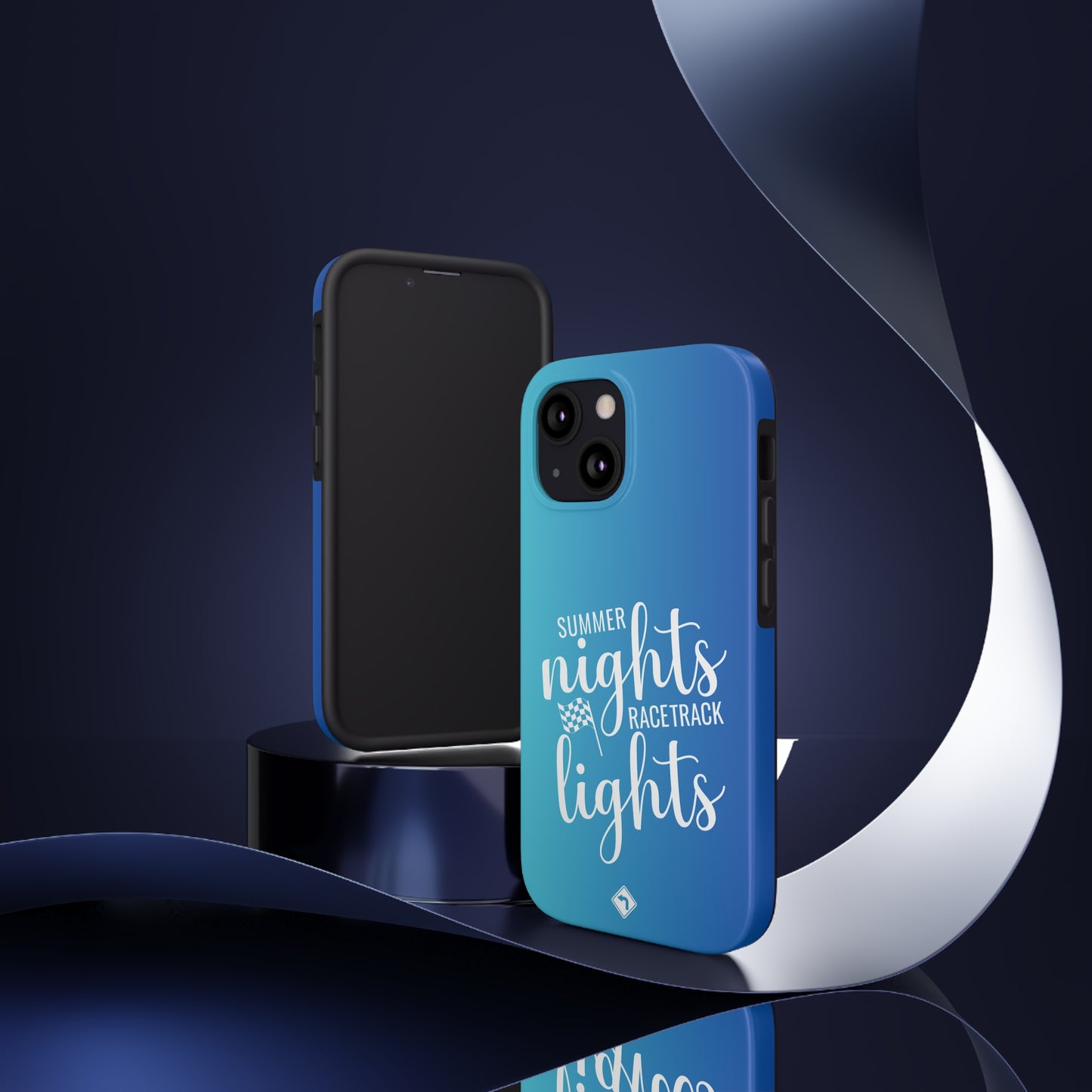 Summer Nights Racetrack Lights Tough Phone Cases