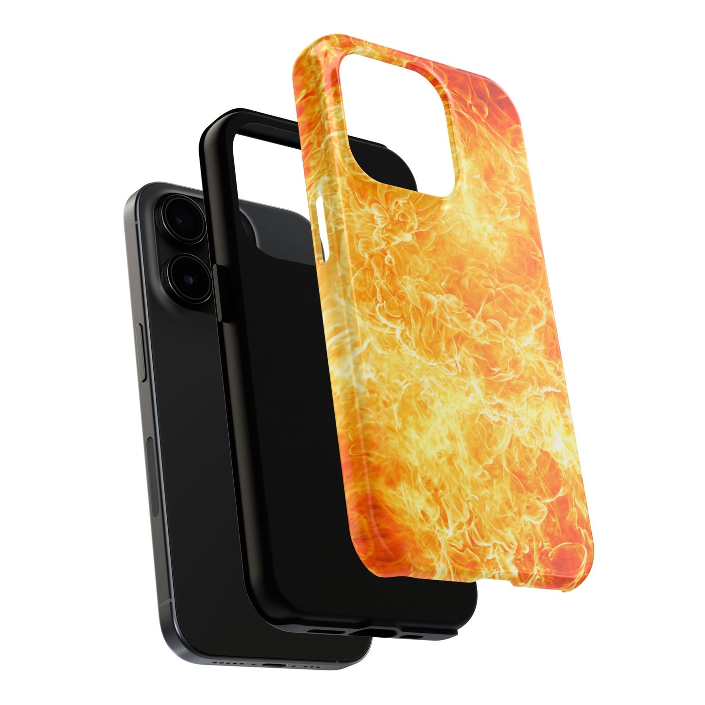 Extreme Racing Fire Graphic Tough Phone Cases