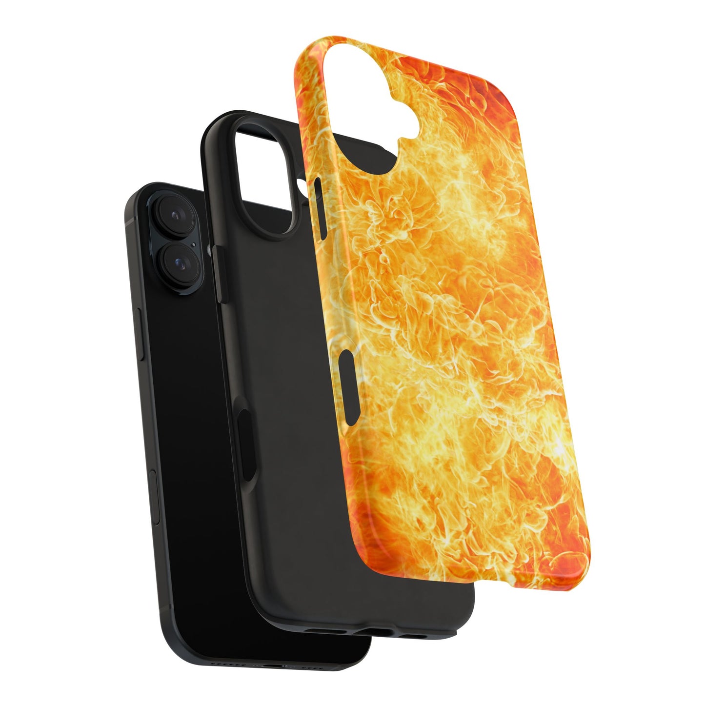 Extreme Racing Fire Graphic Tough Phone Cases