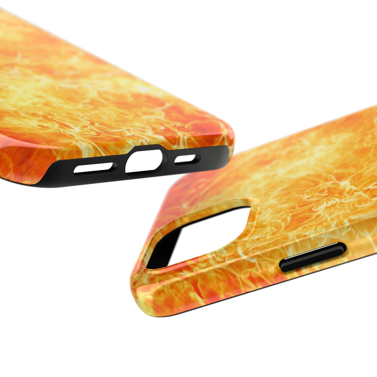 Extreme Racing Fire Graphic Tough Phone Cases