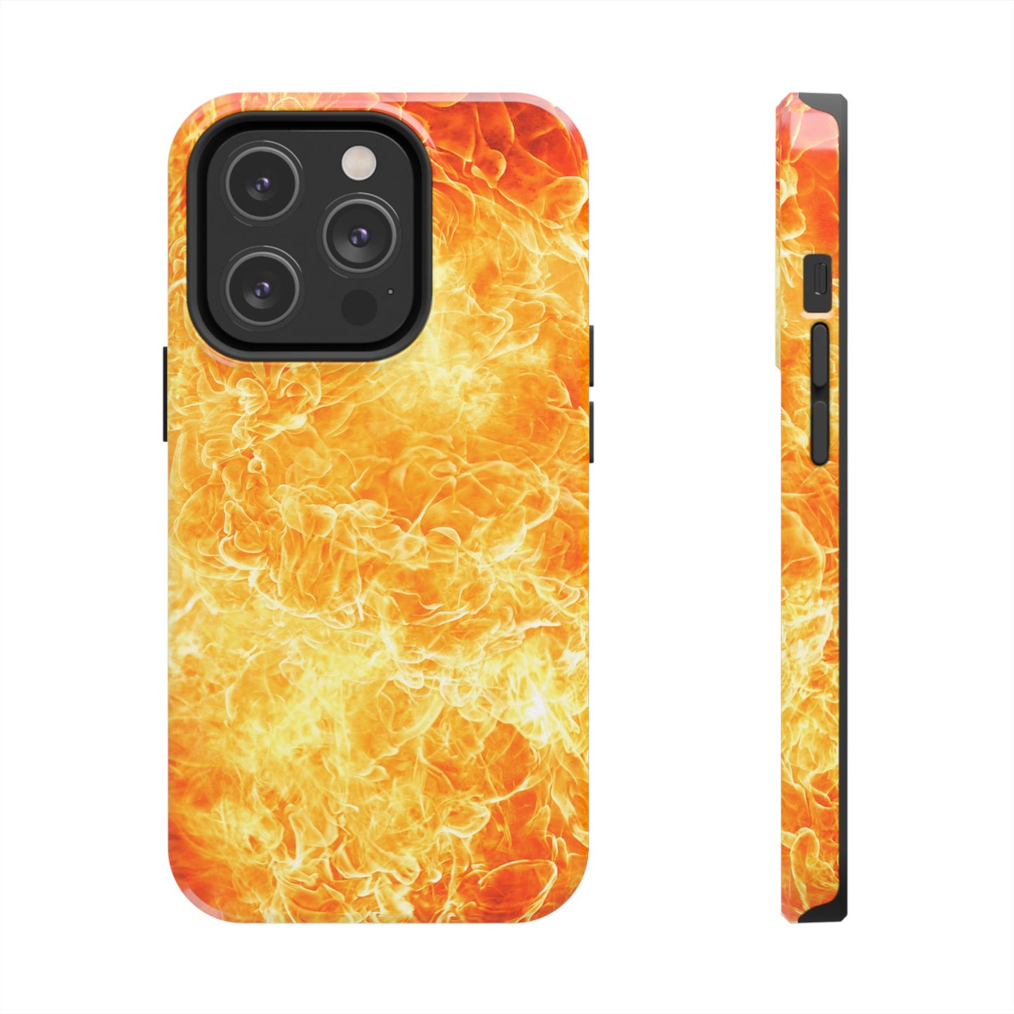 Extreme Racing Fire Graphic Tough Phone Cases