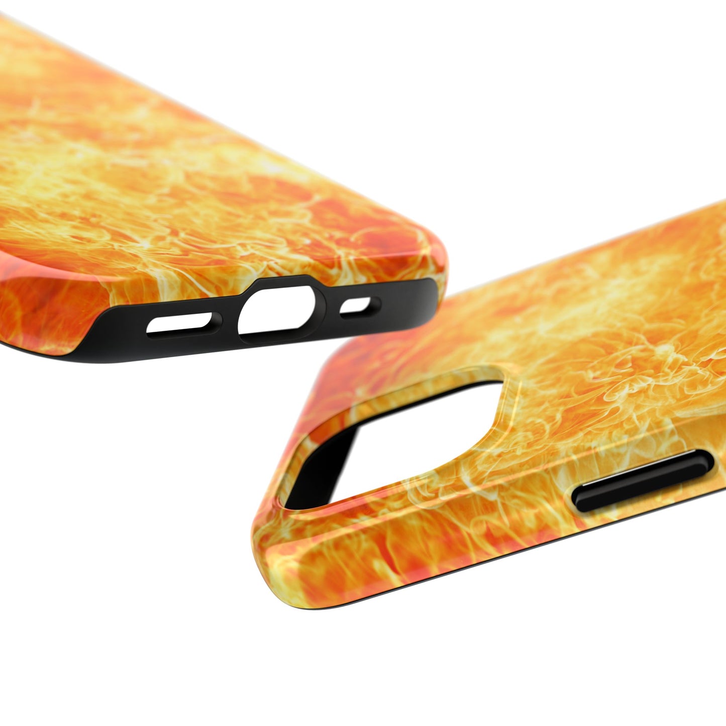 Extreme Racing Fire Graphic Tough Phone Cases