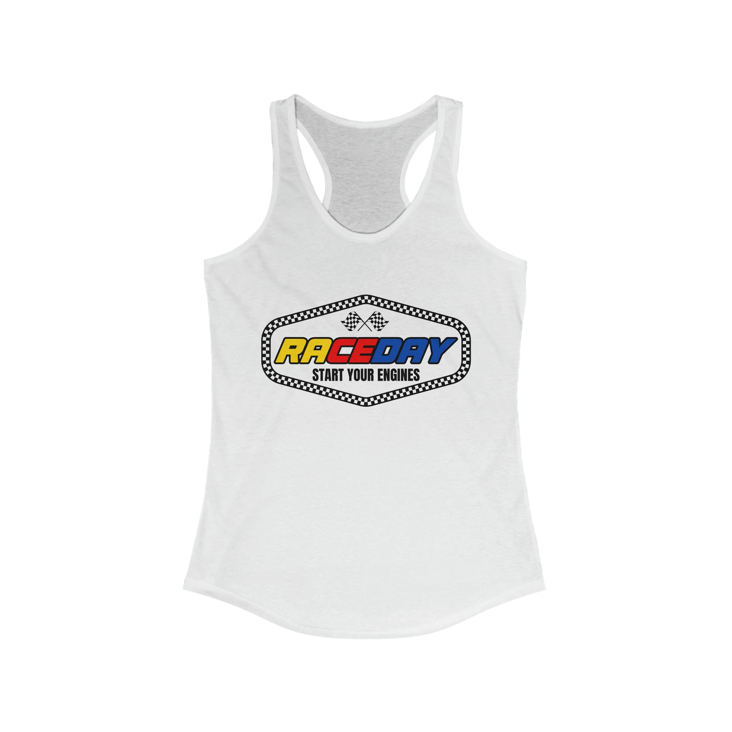 Raceday Start Your Engines Tank Top