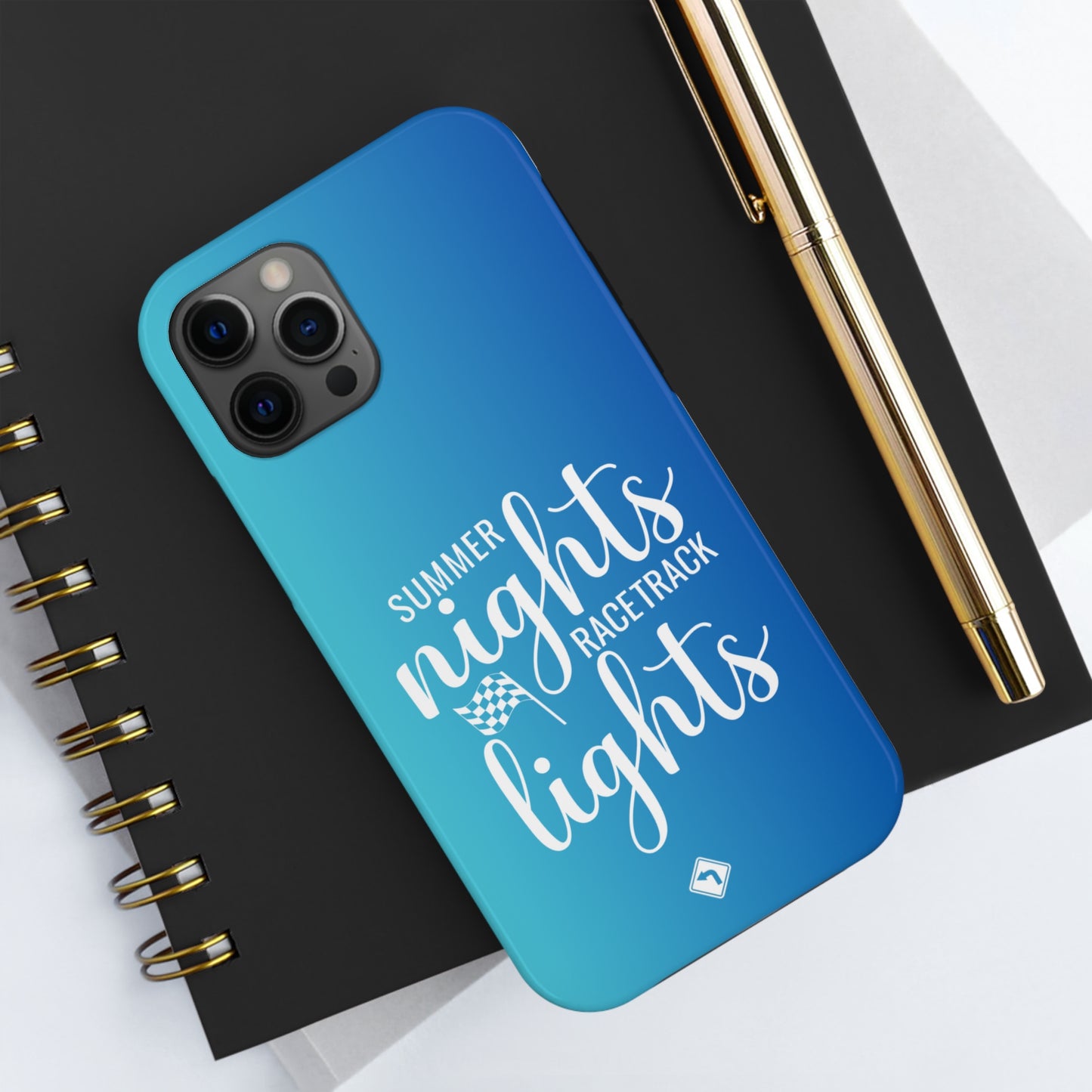 Summer Nights Racetrack Lights Tough Phone Cases