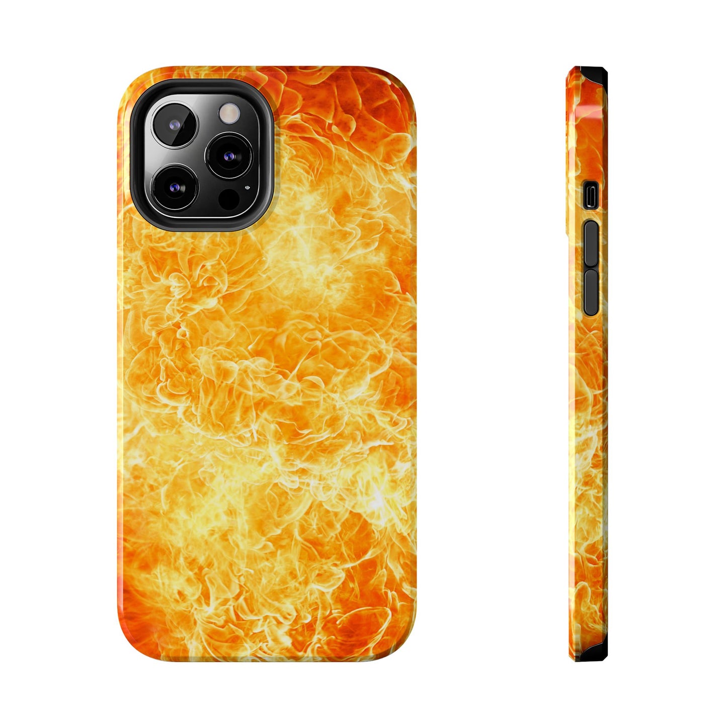 Extreme Racing Fire Graphic Tough Phone Cases