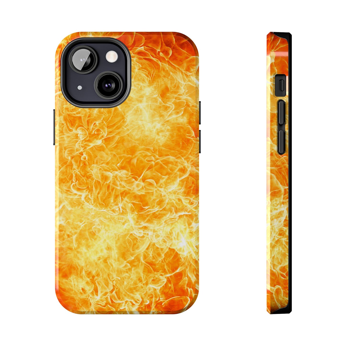 Extreme Racing Fire Graphic Tough Phone Cases
