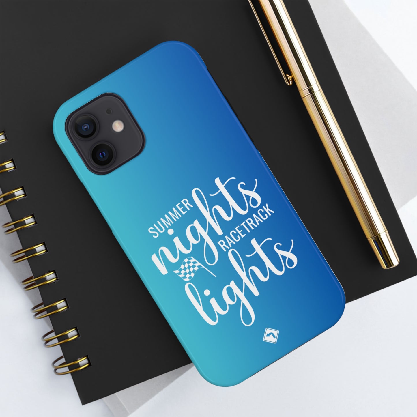 Summer Nights Racetrack Lights Tough Phone Cases