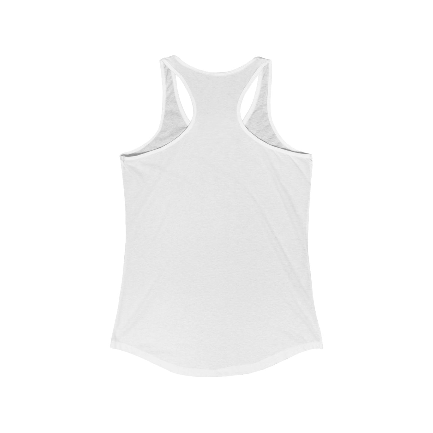 Racerback Tank Checkered Flag Bows and Hearts Women's Ideal Tank Top