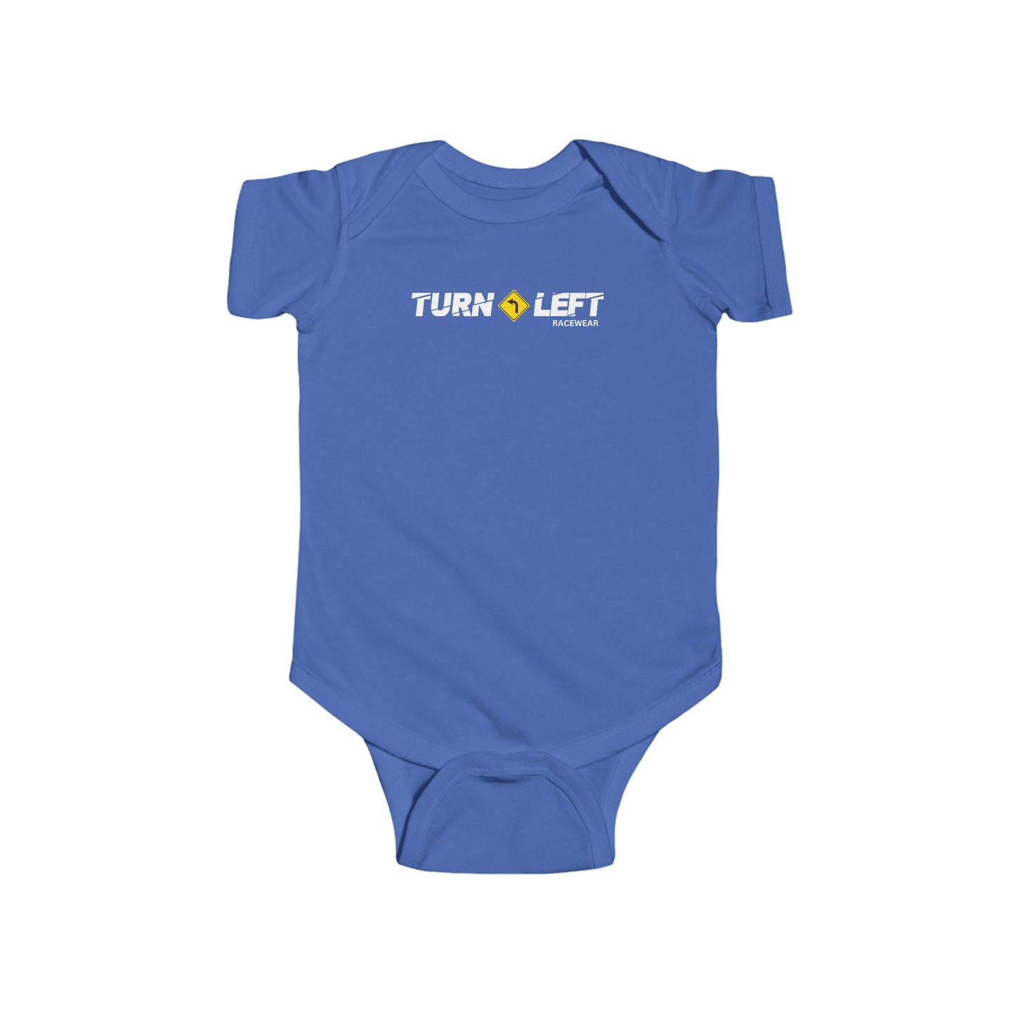 Turn Left Racewear LOGO Infant Fine Jersey Bodysuit