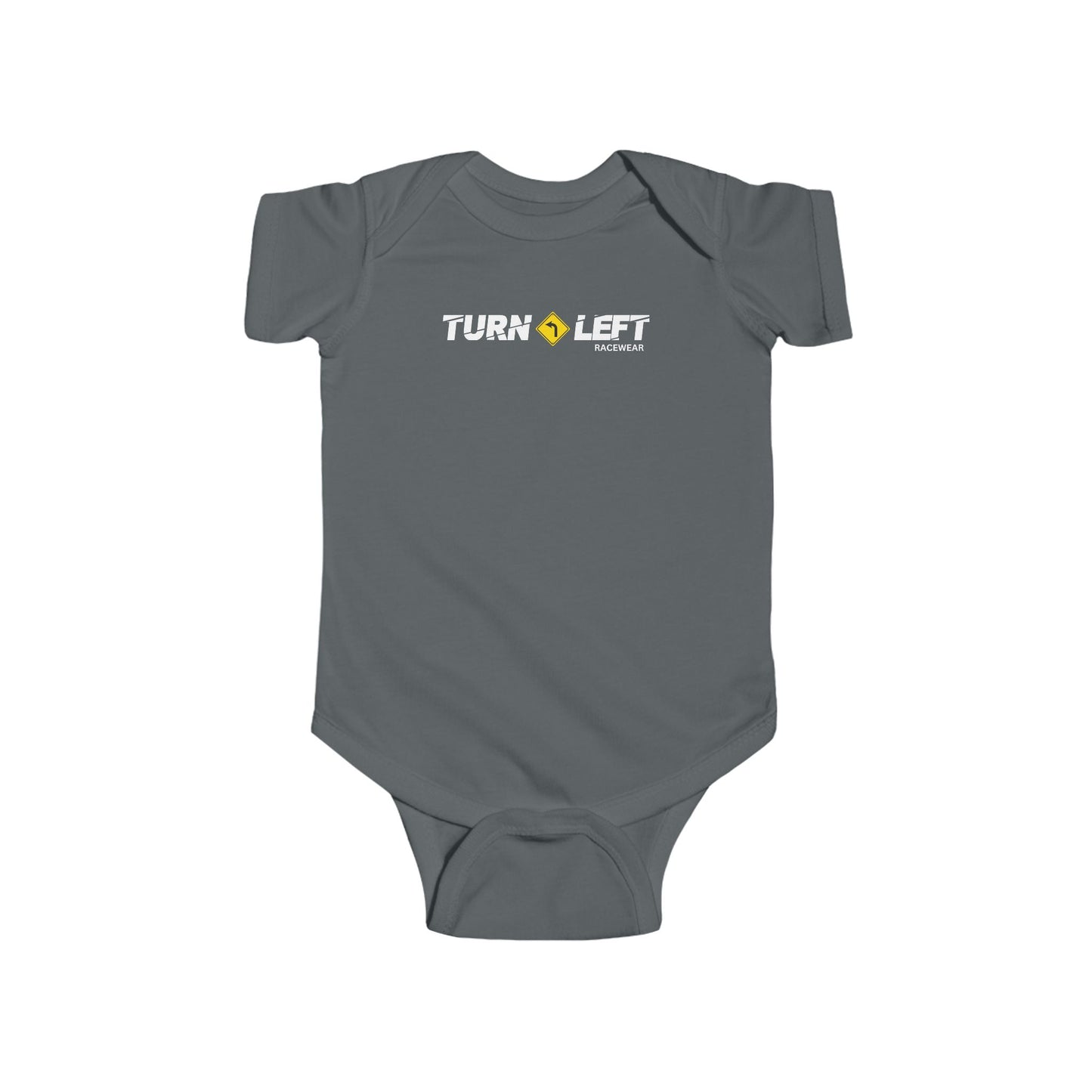 Turn Left Racewear LOGO Infant Fine Jersey Bodysuit