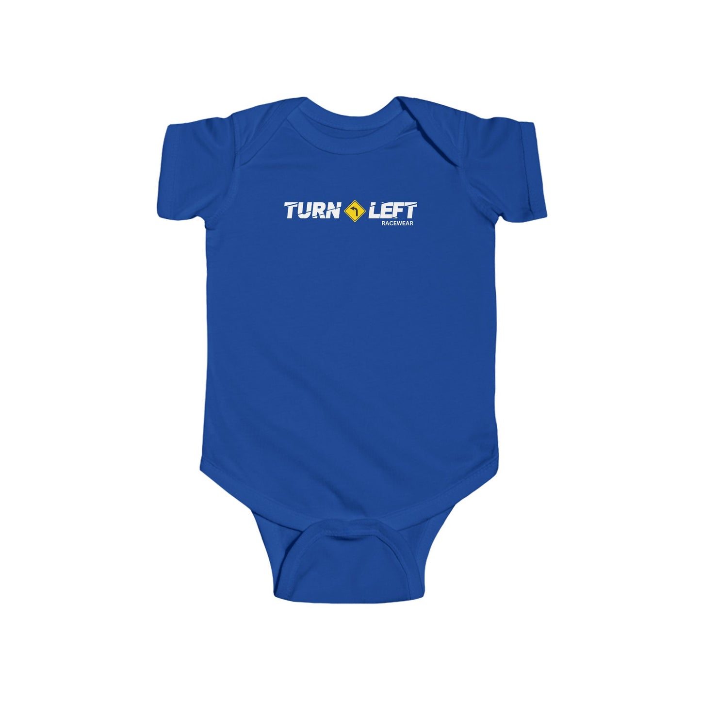 Turn Left Racewear LOGO Infant Fine Jersey Bodysuit