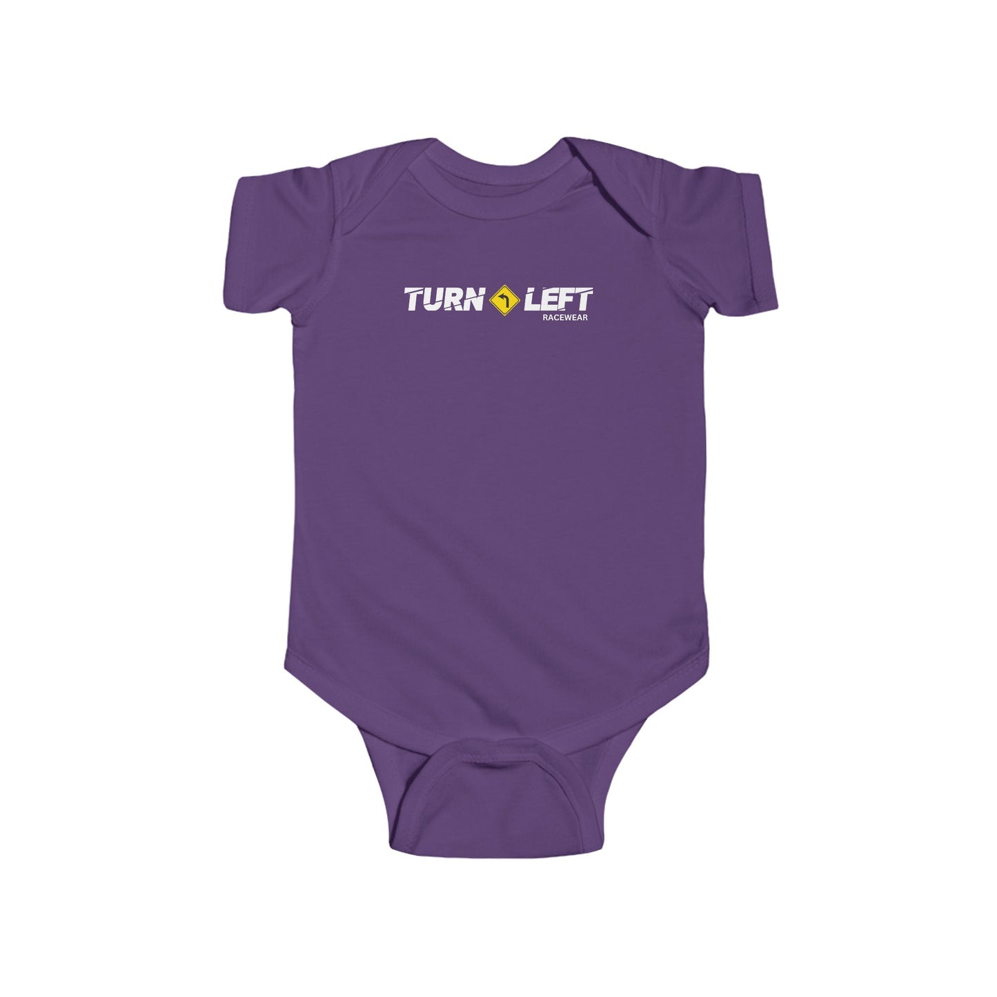 Turn Left Racewear LOGO Infant Fine Jersey Bodysuit