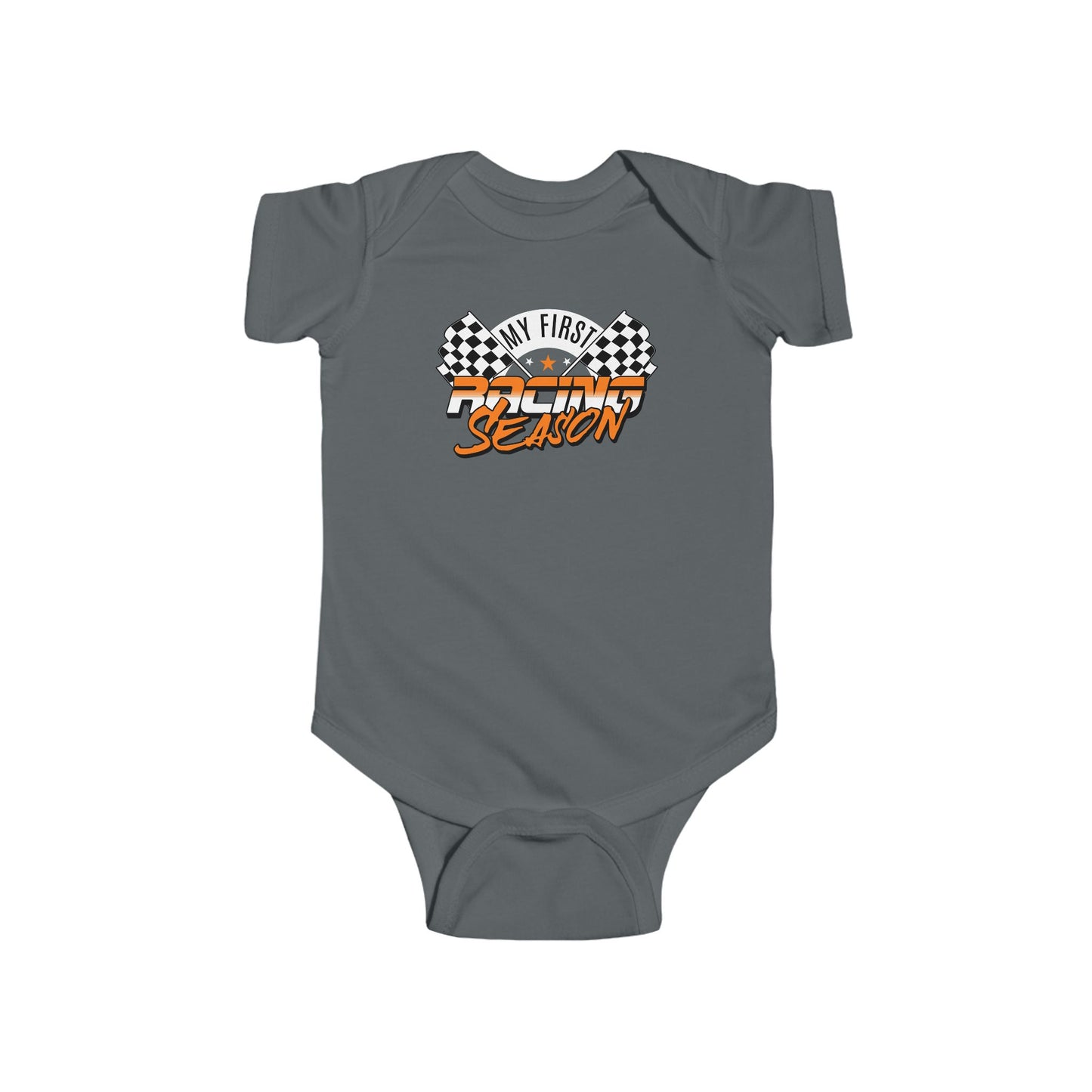 My First Racing Season Infant Jersey Bodysuit