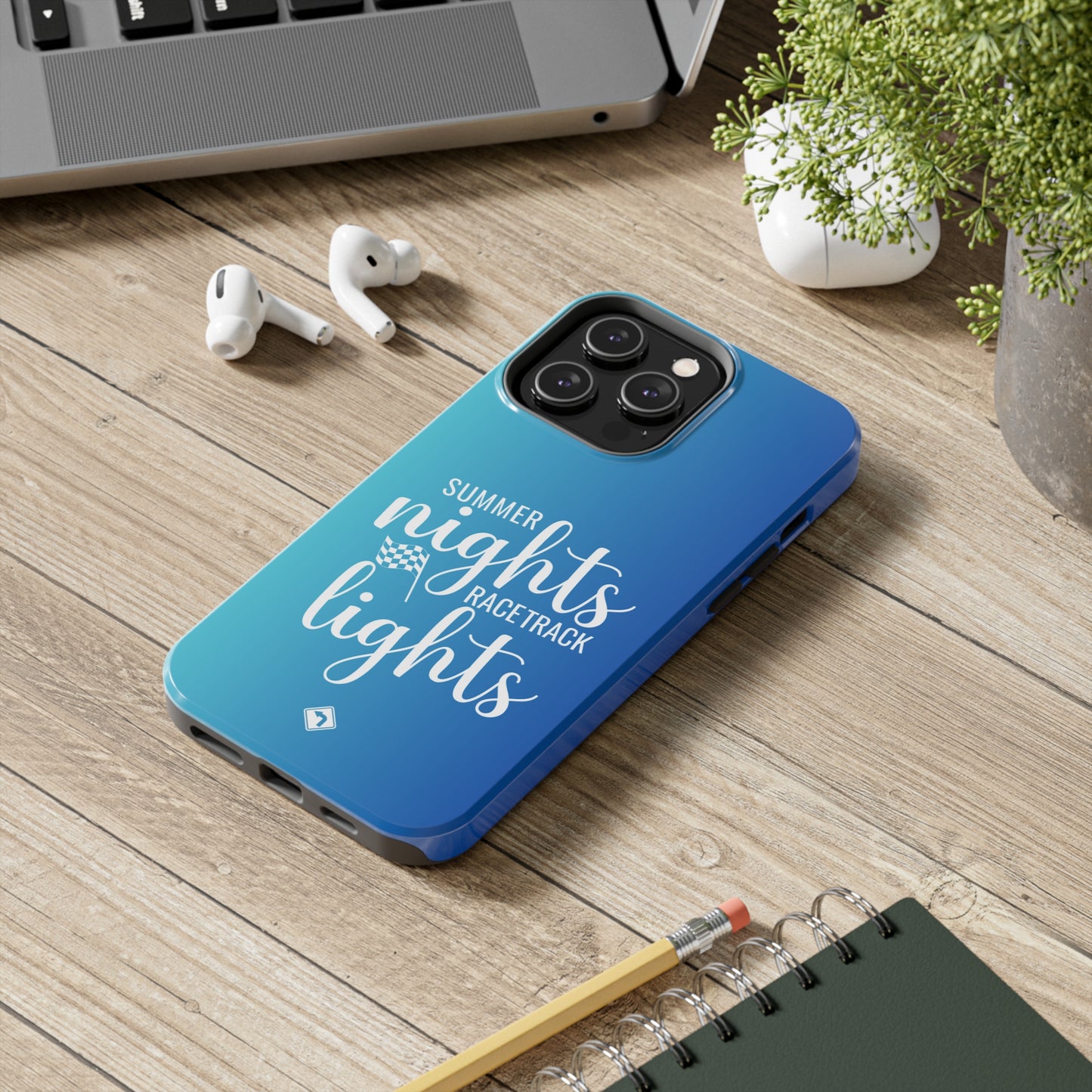 Summer Nights Racetrack Lights Tough Phone Cases