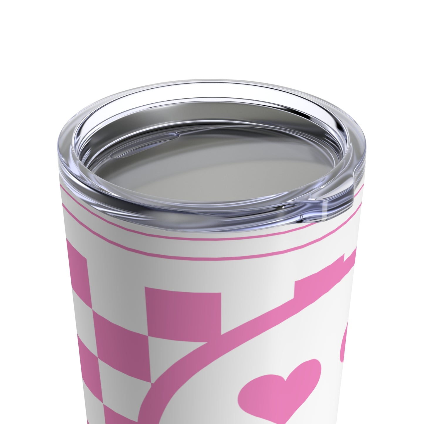 Smiley Heart Racing Tumbler 20oz