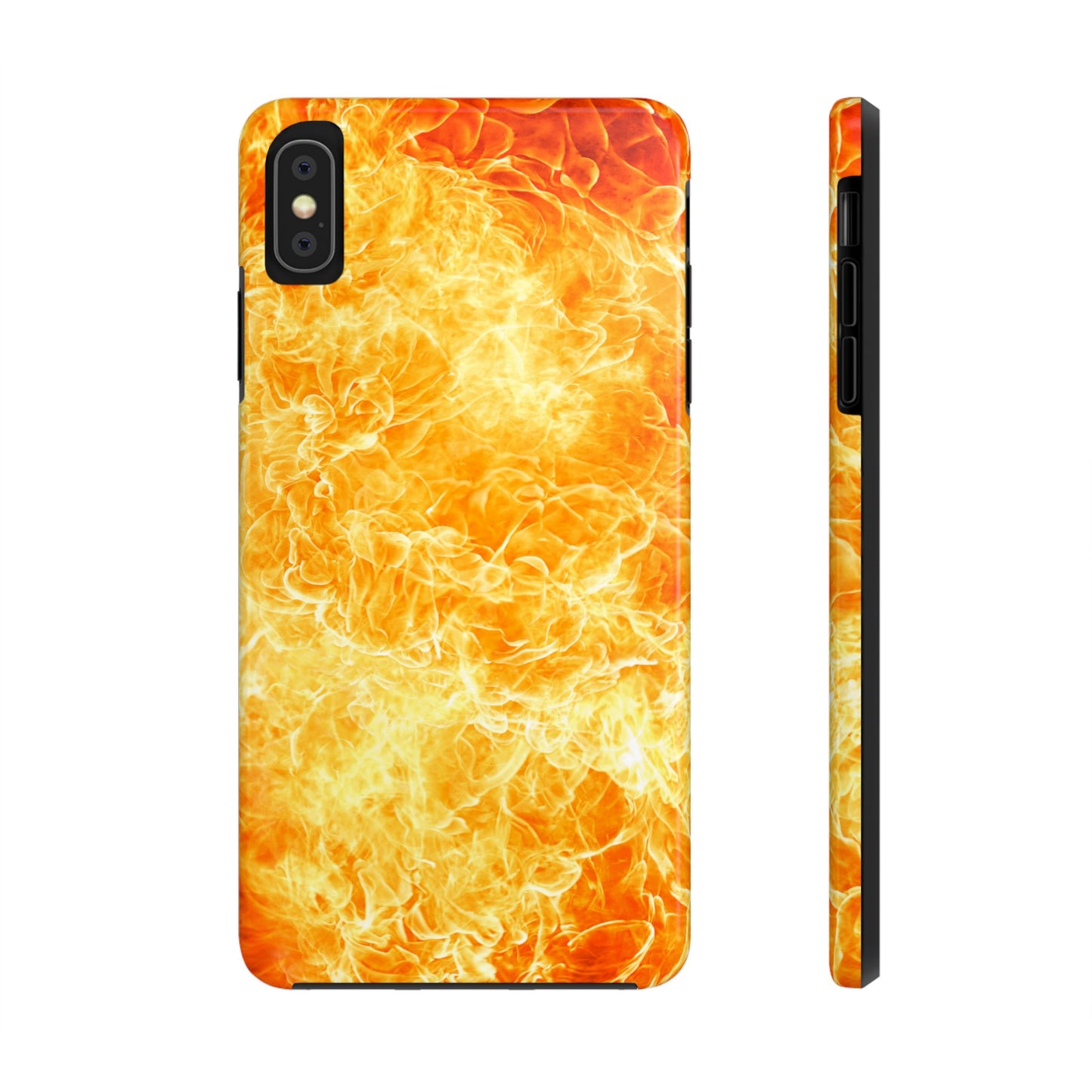Extreme Racing Fire Graphic Tough Phone Cases