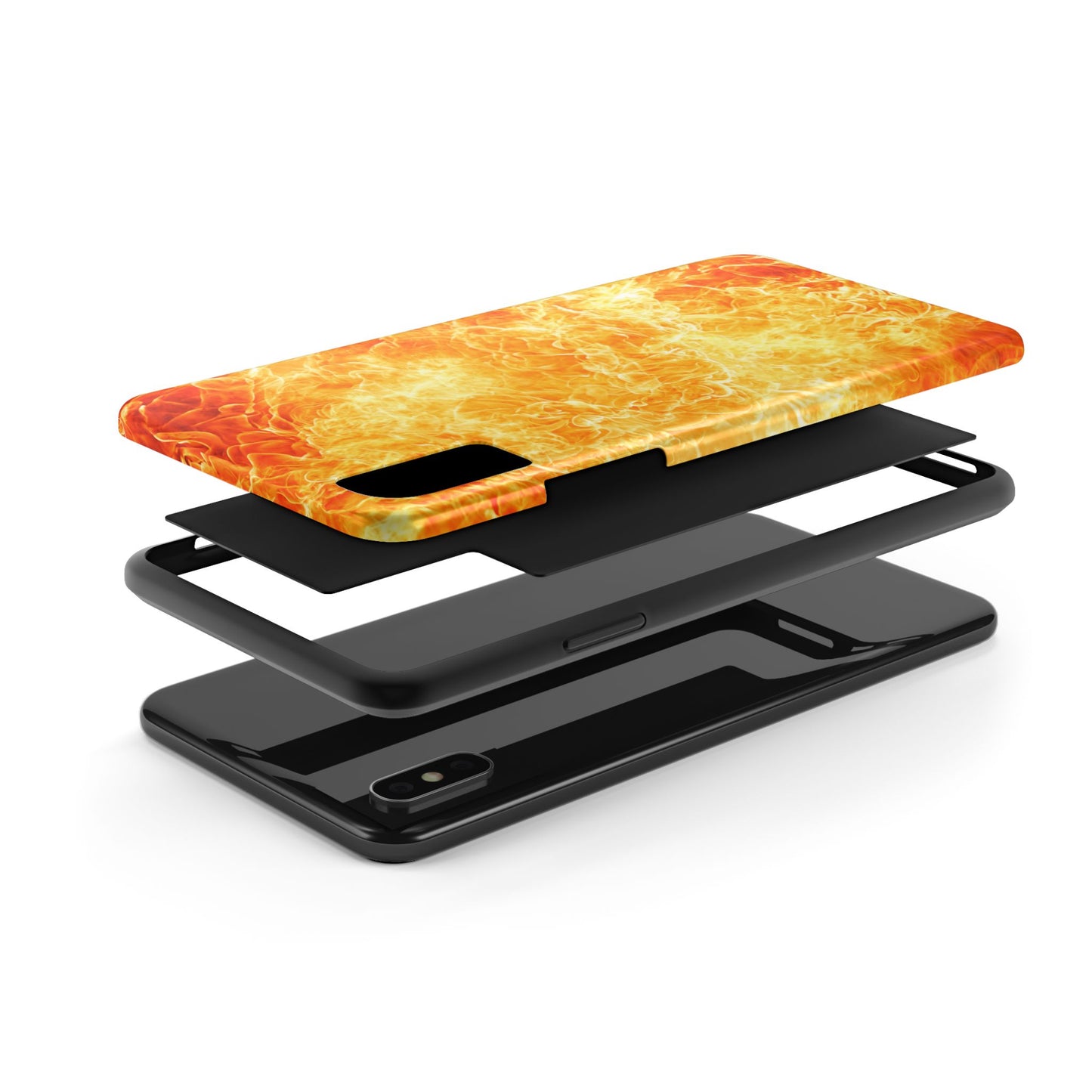 Extreme Racing Fire Graphic Tough Phone Cases