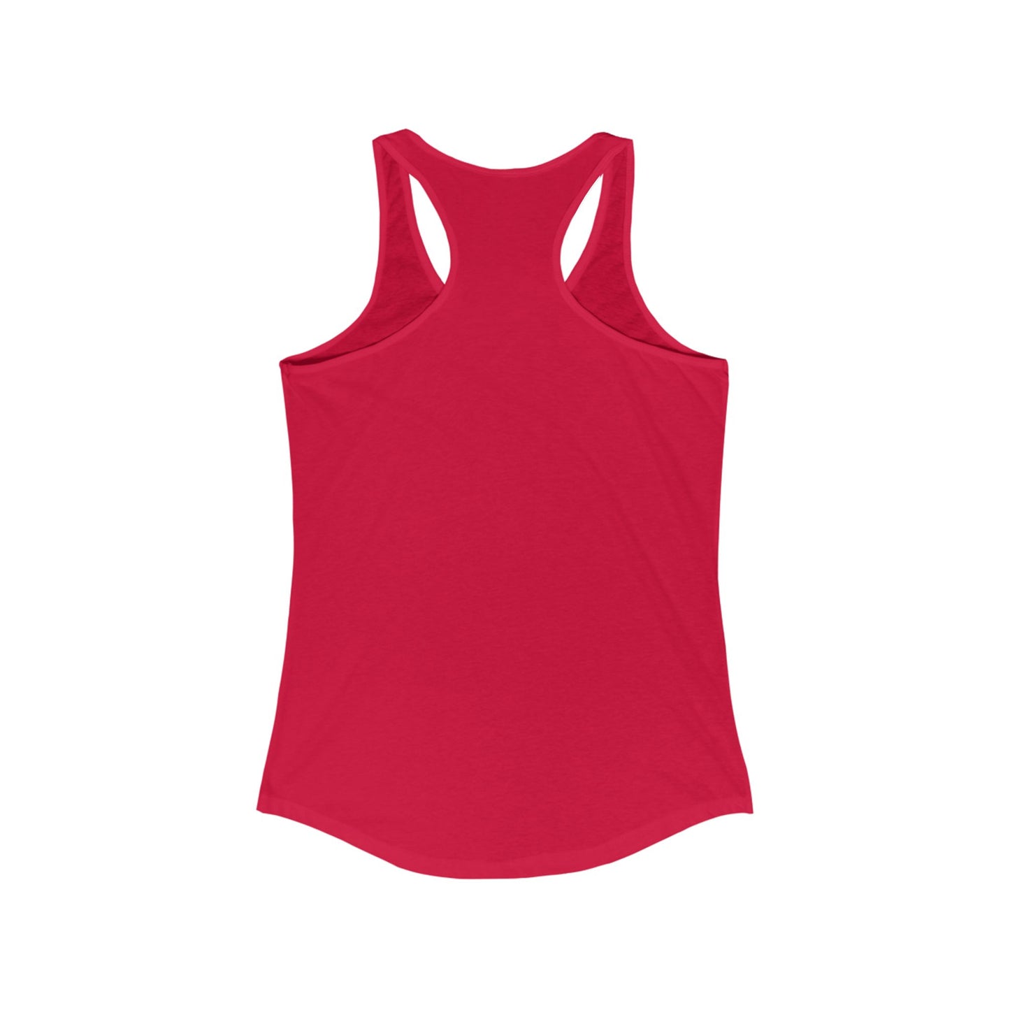 Skelly Checker Flag Kinda A Day Black / White Racerback Tank Top