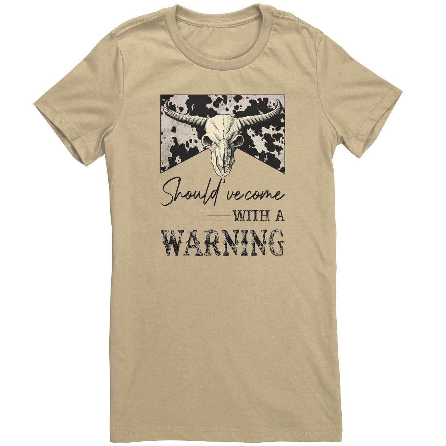 Should've Came With A Warning Slim Fit T-Shirt