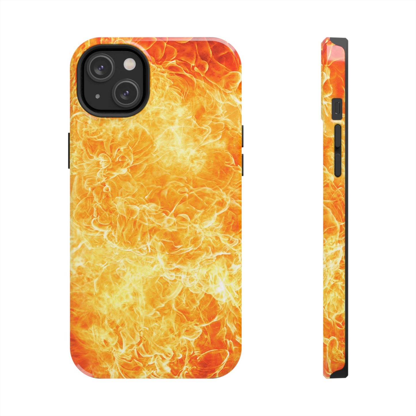 Extreme Racing Fire Graphic Tough Phone Cases