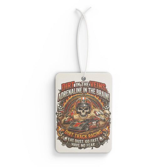 Dirt Track Racing Car Air Freshener – Adrenaline Racing Gift