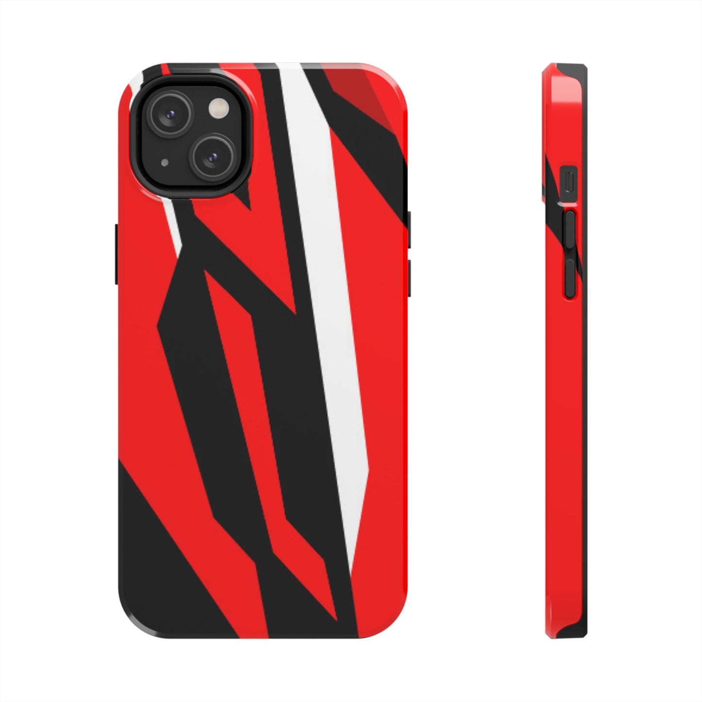 Red Racing Graphic Tough Phone Cases