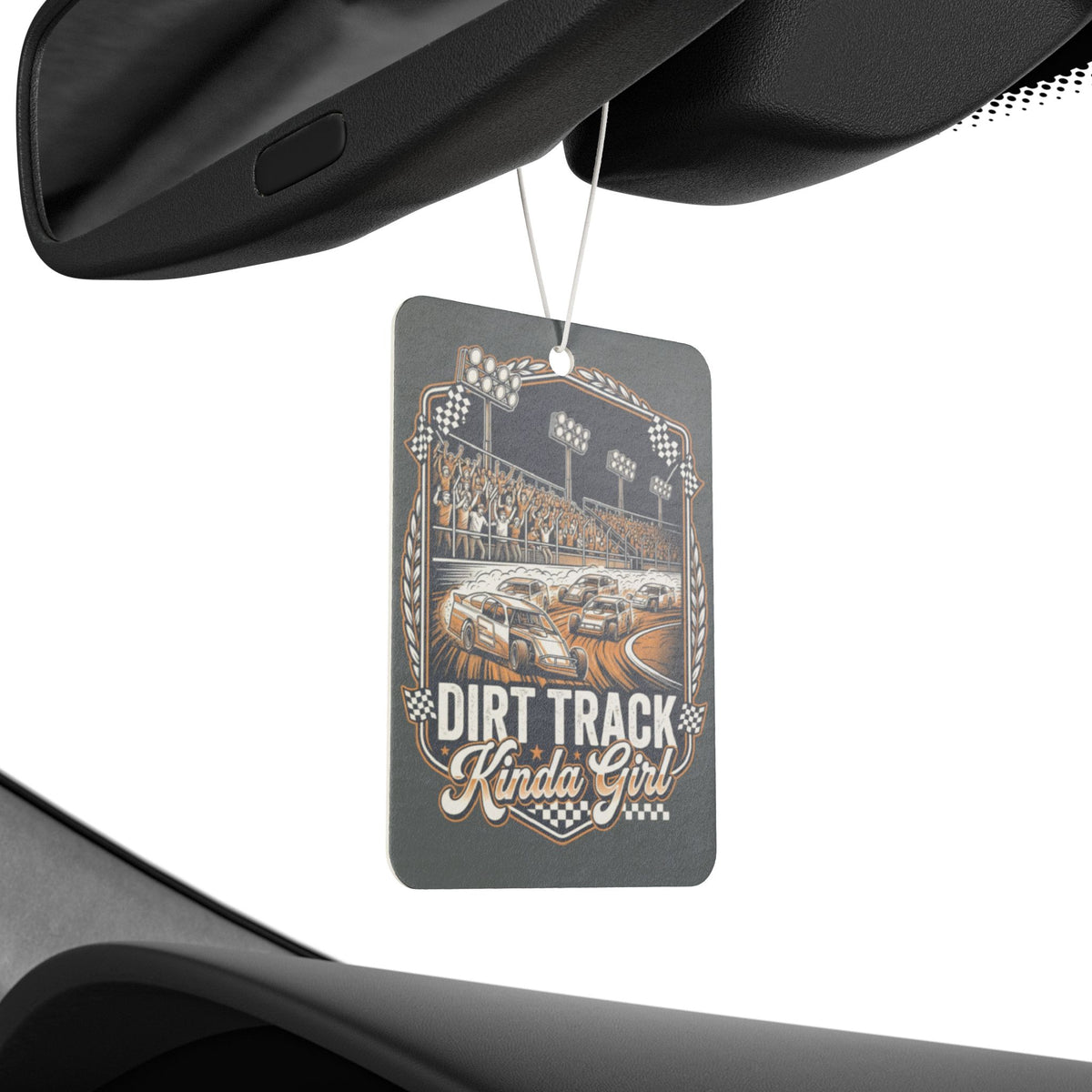 Dirt Track Kinda Girl Car Air Freshener