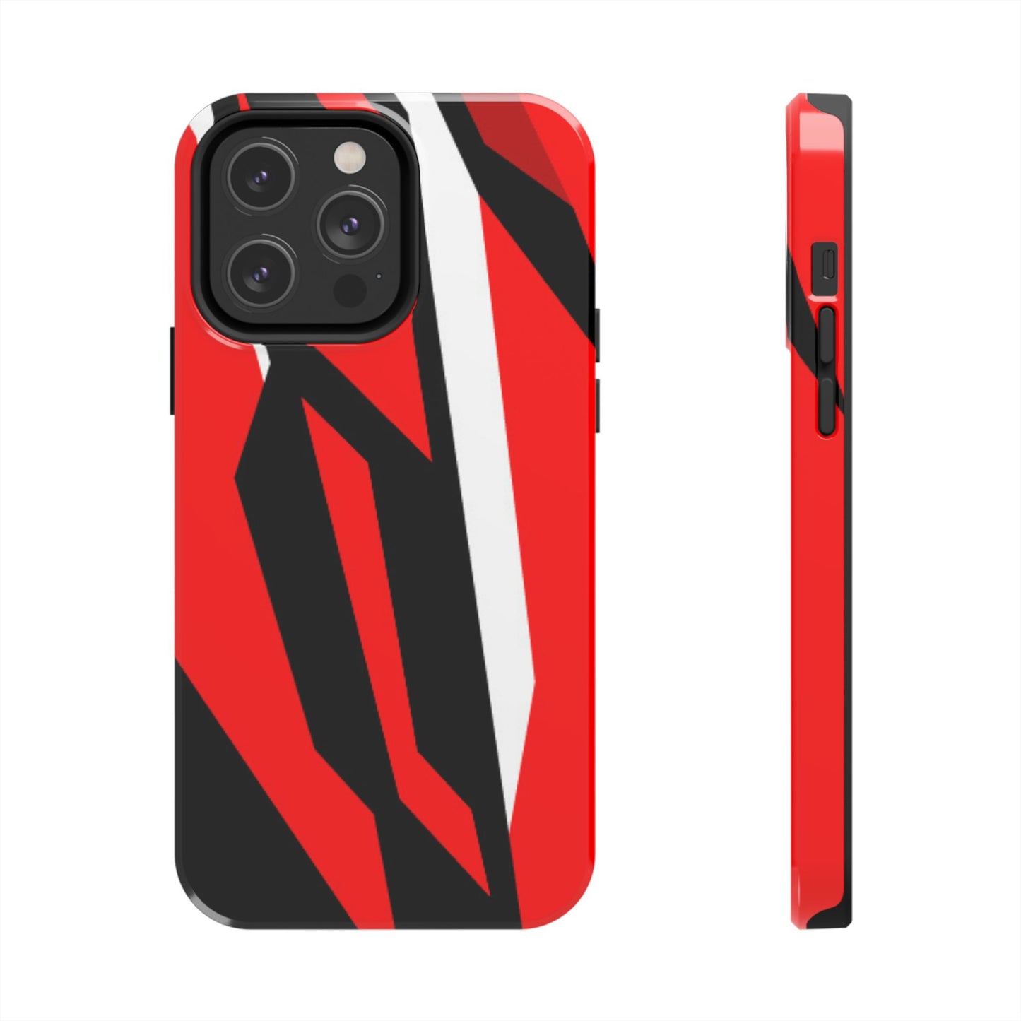Red Racing Graphic Tough Phone Cases