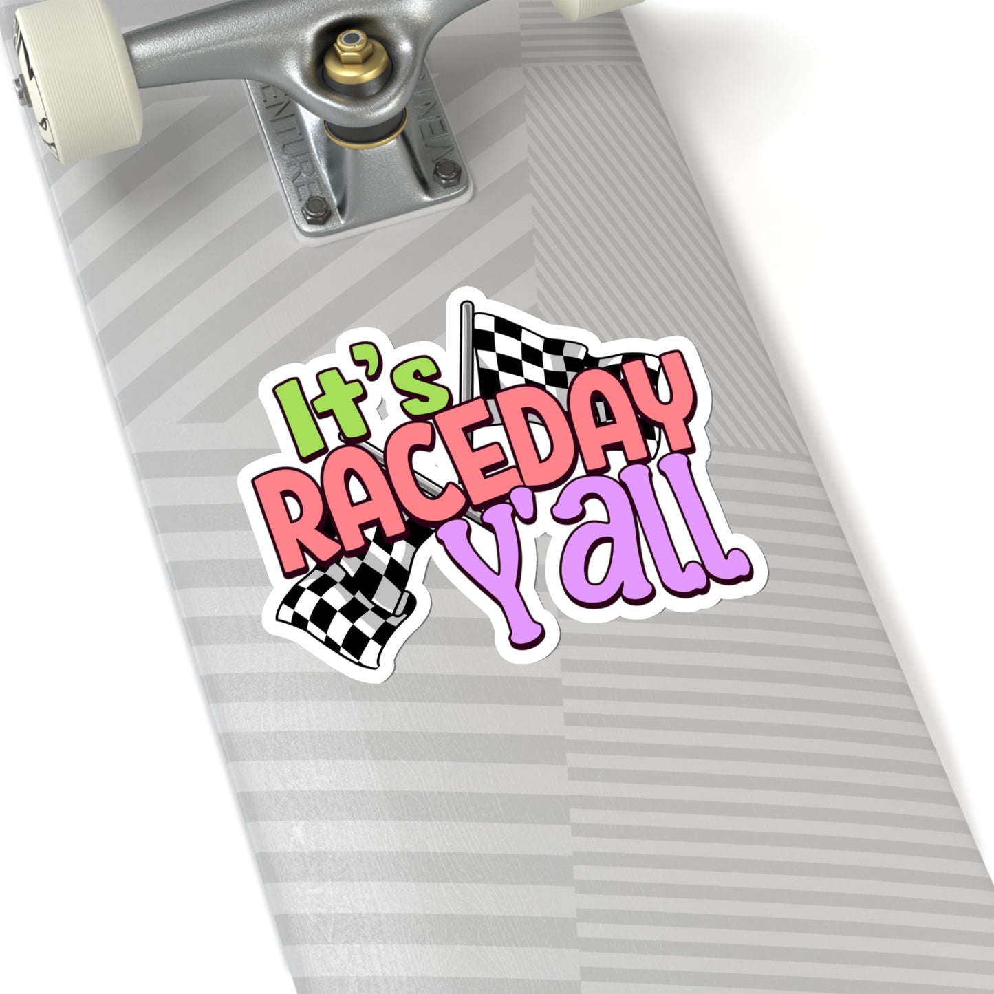 It's Raceday Y'all Kiss-Cut Stickers