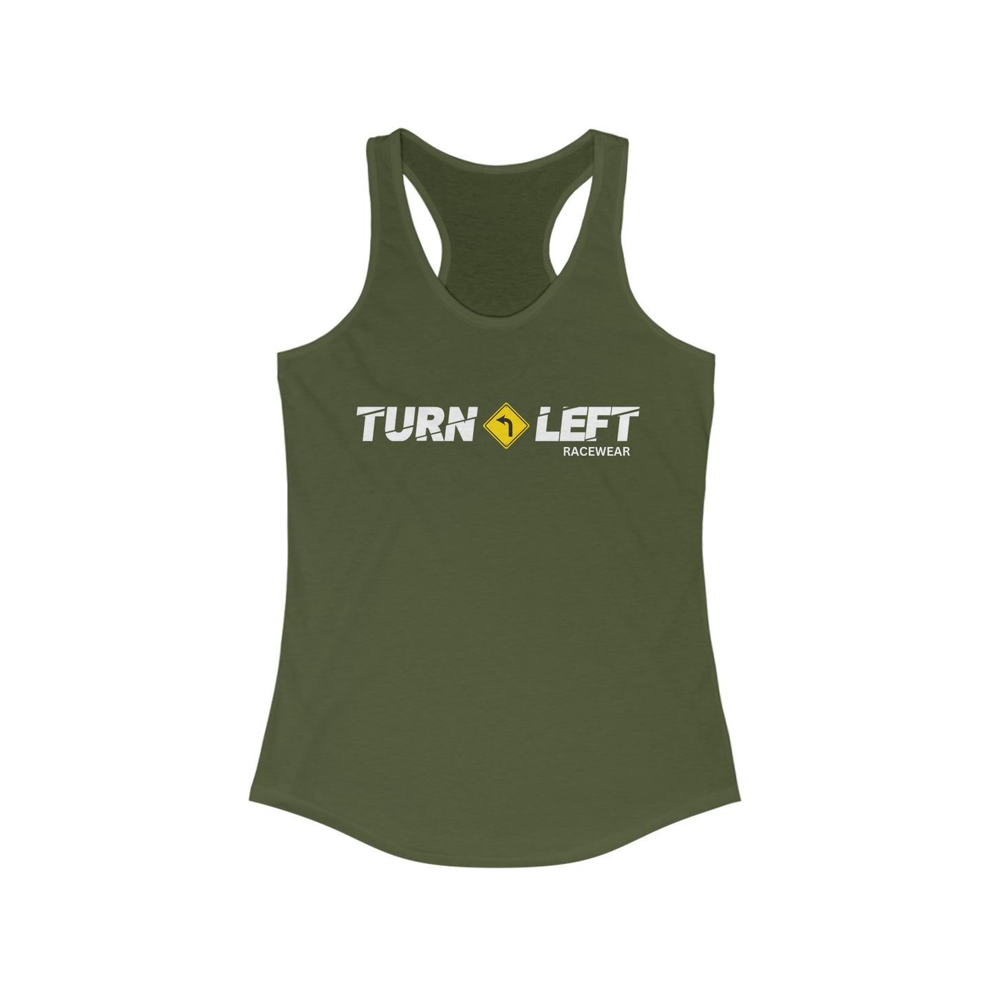 Turn Left Racewear Logo Tank Tops