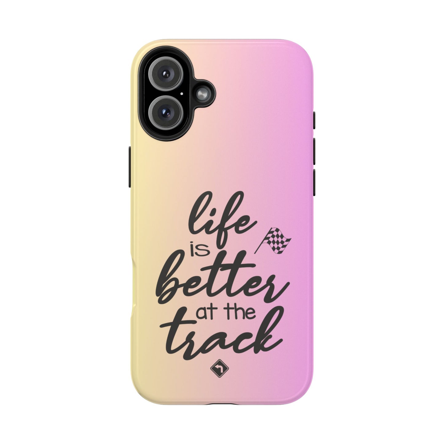 Two-Tone Tough Phone Cases - Life Is Better At The Racetrack