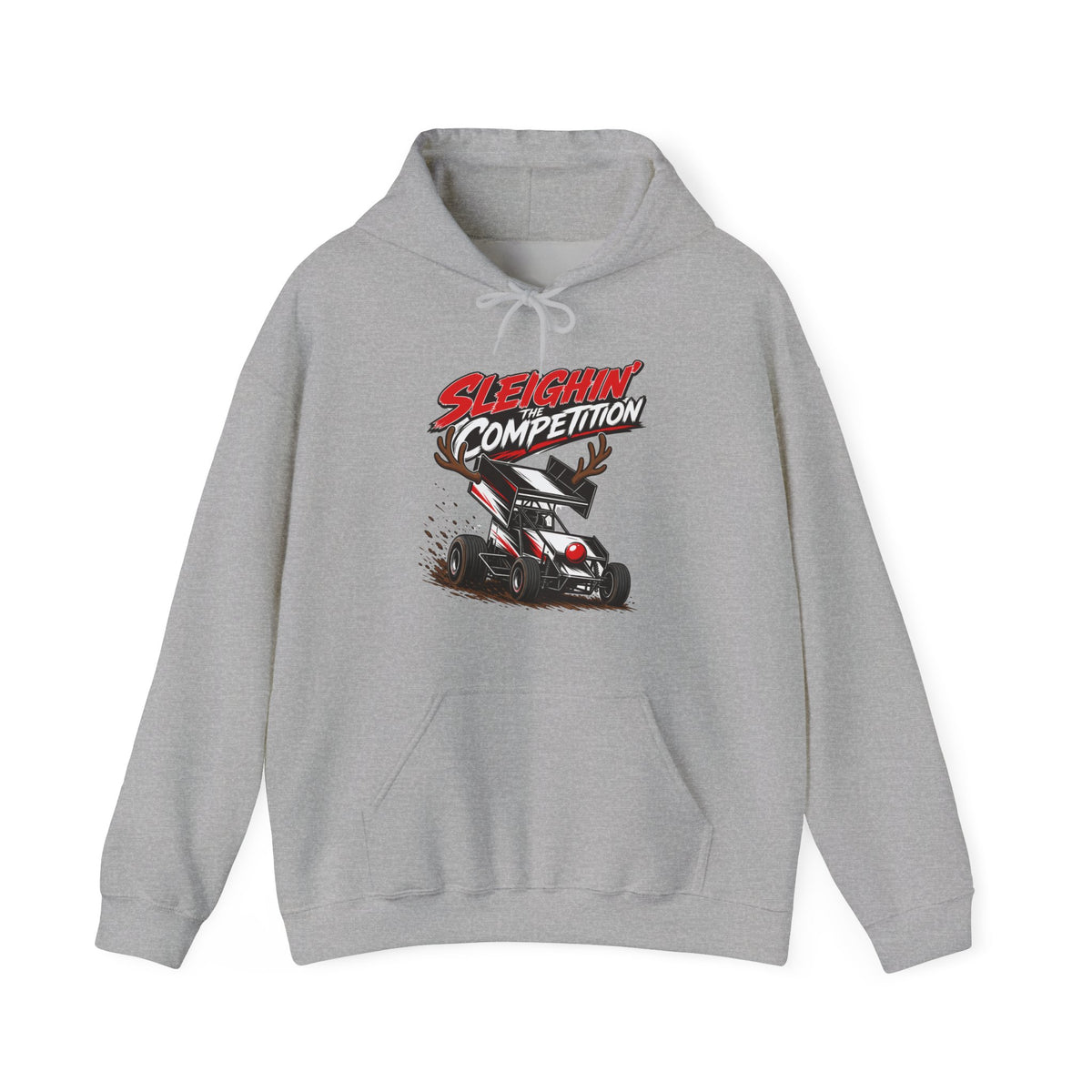 Sleigh Competition Racing Christmas Hoodie
